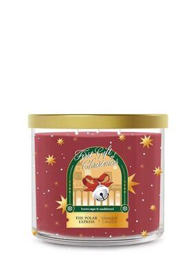 YANKEE CANDLE First Gift of Christmas 14.5oz 3-Wick Jar Candle Polar Express New